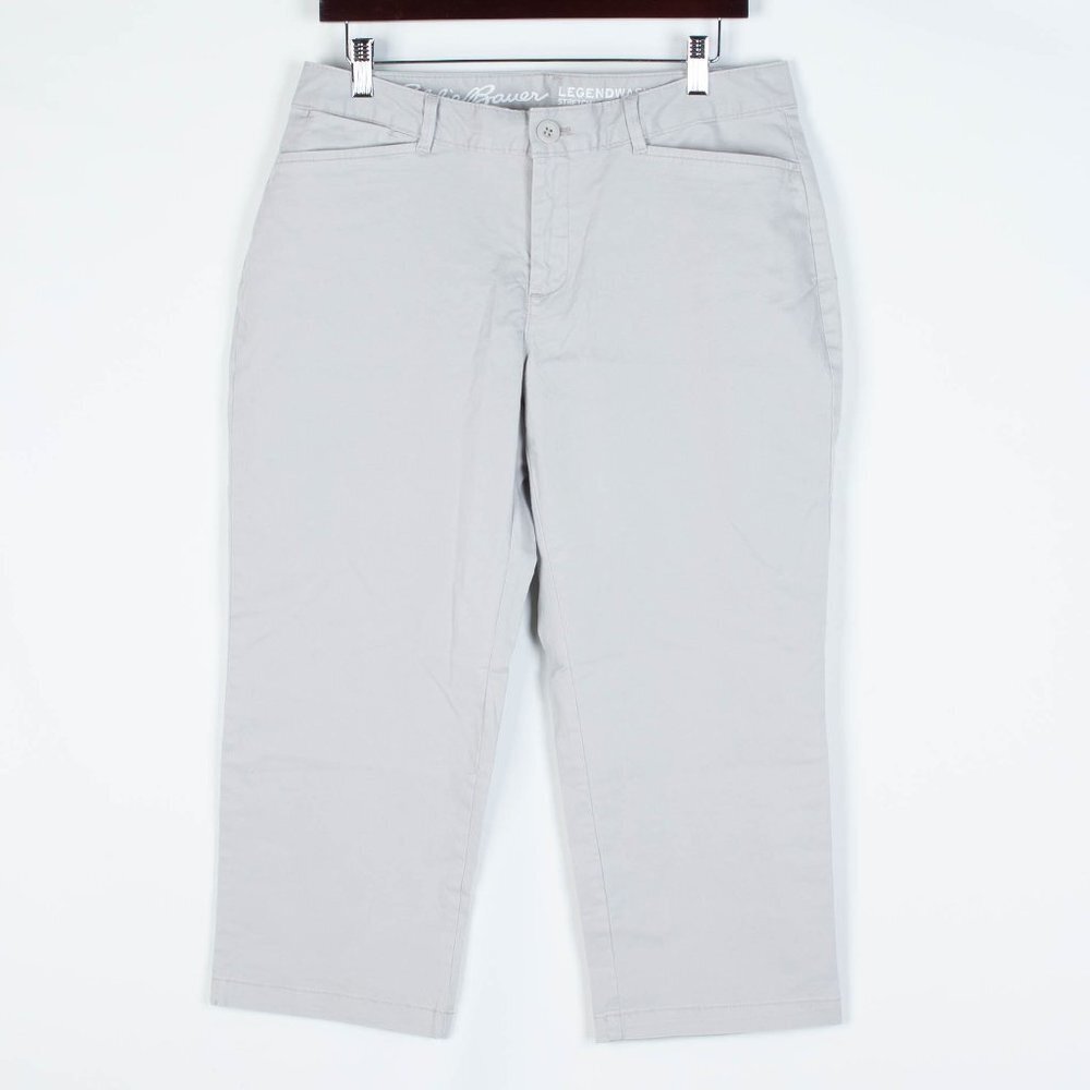 Eddie Bauer Legendwash Curvy Crop Pants Size 10P